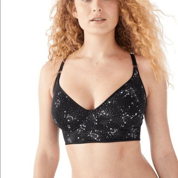 Other - Tell Tale Women's Black Galaxy Star Bralette Size L